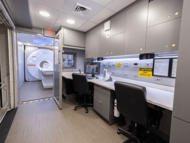 mobile solutions truck interior