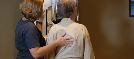 patient mammogram